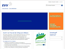 Tablet Screenshot of evv-online.de